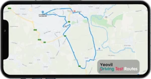 Yeovil Driving Test Route Map