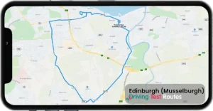 Edinburgh (Musselburgh) Driving Test Route Map