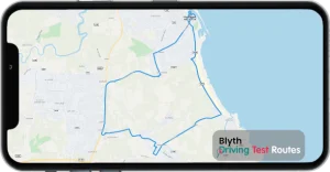 Blyth Driving Test Route Map