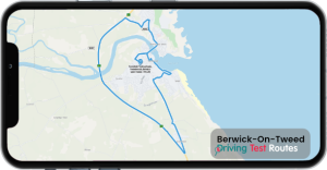 Berwick-On-Tweed Driving Test Route Map