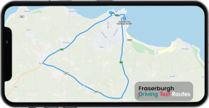 Fraserburgh Driving Test Route Map