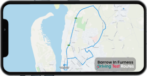 Barrow In Furness Driving Test Route Map
