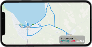 Stranraer Driving Test Route Map