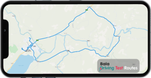 Bala Driving Test Route Map