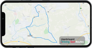 Llantrisant Driving Test Route Map