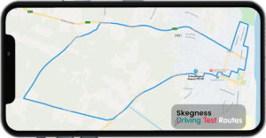 Skegness Driving Test Route Map