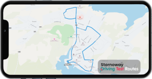 Stornoway Driving Test Route Map